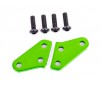 Steering block arms (aluminum, green-anodized) (2)