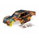 Body, X-Maxx®, Solar Flare (painted, decals applied) (assembled with