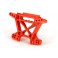 Shock tower, front, extreme heavy duty, red (for use with 9080 upgra