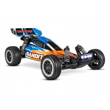 Bandit TQ 2.4GHz LED lights (incl. battery/charger) - Orange