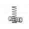 Springs, shock (natural finish) (GT-Maxx) (1.487 rate) (85mm) (2)