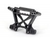 Shock tower, front, extreme heavy duty, black (for use with 9080 upg