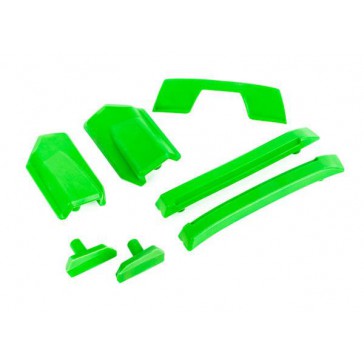 Body reinforcement set, green/ skid pads (roof) (fits 9511 body)