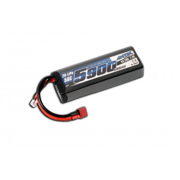 ANTIX 5900 - 7.4V - 50C LiPo Car Hardcase - T-Plug