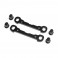 Front Hinge Pin Braces, Black: DBXL 2.0