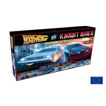 1/32 SCALEXTRIC BACK TO THE FUTURE VS KNIGHT RIDER (9/22) *