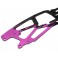 DISC.. SAVAGE - CHASSIS AVEC FLAMME CUSTOM (VIOLET/NOIR)