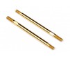 Titanium Nitride Coated Shock Shaft 3X50Mm (2Pcs)