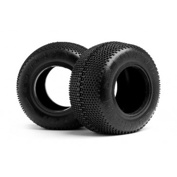 Powerpin 2.2 Inch Mt Tire (White/2Pcs)