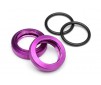 Shock Adjuster Nut 20Mm (Purple/2Pcs)