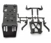 DISC.. SKID PLATE/BODY MOUNT/SHOCK TOWER SET (SAVAGE 21)