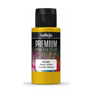 Premium RC acrylic color (60ml) - Basic Yellow