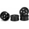 Glide 5 - Axial SCX24, 1" Wheel - Black - 4pcs