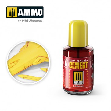 AMMO RED MAGMA CEMENT  JAR 30 ML (1/22) *