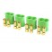 Connector CC 6.5 Gold Plated - Female (4pcs)