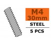 Tie Rod - M4X30 - Steel (5pcs)