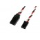 Servo Extension Lead - HD Silicone Twisted - Futaba - 22 AWG 100cm