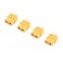 Connector XT-60 Gold Plated - Male (4pcs)