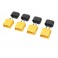 Connector XT-60 - w/ Cap Gold Plated - Female (4pcs)