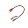 Charge Lead Serial - Deans - 14AWG Silicone Wire - 30cm