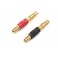 Connector Converter - 3.5mm to 4.0mm Gold Connector 1 pair