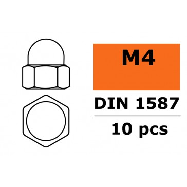Dopmoer - M4 - Gegalvaniseerd staal (10st)