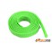 Manchon de protection pour câbles - Tressé - 8mm - Neon Vert - 1m