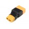 Fiche adaptateur - XT-60 Femelle vers XT-90 Male