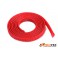 Wire Protection Sleeve - Braided - 6mm - Red - 1m