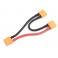 Power Y-kabel - Serieel - XT-90 - 10AWG Siliconen-kabel - 12cm