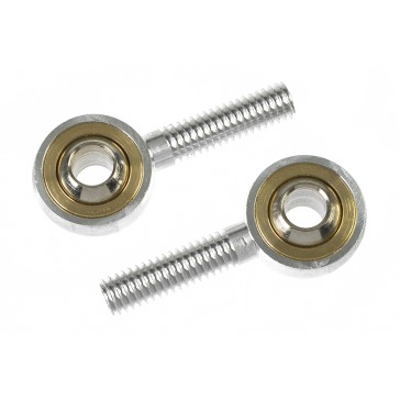 Aluminium Ball Link - Outer thread M4 - Ball for M4 Screws (2pcs)