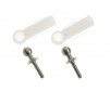 Chape à rotule en Nylon - M2 - M2 Boule courte (2pcs)
