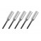 Embout de chape - Aluminium - M2 - Tige en carbone 4mm (5pcs)