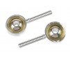 Aluminium Ball Link - Outer thread M3 - Ball for M3 Screws (2pcs)