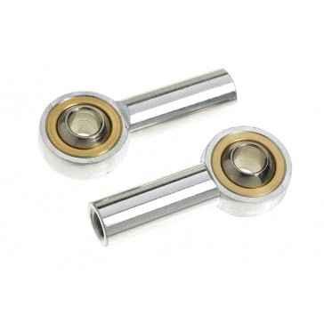 Chape à rotule en alu. - M4 - Boule pour vis M4 (2pcs)