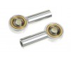 Chape à rotule en alu. - M4 - Boule pour vis M4 (2pcs)