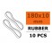 Wing Rubber Bands - 180 X 10mm (10pcs)