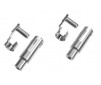 Aluminium Clevis - Heavy Duty w/ Safety Clip - M3 (2pcs)