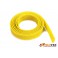 Manchon de protection pour câbles - Tressé - 14mm - Jaune - 1m