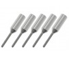 Aluminium huls met schroefdraad - M2.5 - Carbon staaf Dia. 6mm (5st)