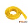 Manchon de protection pour câbles - Tressé - 10mm - Jaune - 1m