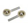 Aluminium Ball Link - Outer thread M4 - Ball for M3 Screws (2pcs)