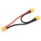 Power Y-kabel - Serieel - XT-60 - 12AWG Siliconen-kabel - 12cm