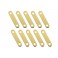 Battery Bars Gold Plated - 22mm (10pcs)