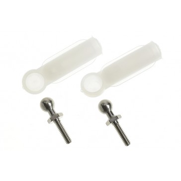 Nylon Ball Link - M3 - M3 Short Ball (2pcs)