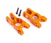 CARRIERS, STUB AXLE, 6061-T6 ALU. (ORANGE-ANODIZED) (L /R)