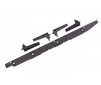 Frame mount, flatbed (4)/ stiffener (fits TRX-6 Ultimate RC Hauler)