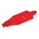 CHASSIS, SLEDGET, ALUMINUM (RED-ANODIZED)