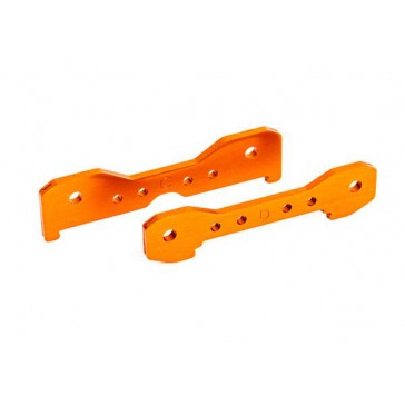 TIE BARS, REAR, 6061-T6 ALU. (ORANGE-ANODIZED) (FITS SLEDGET)