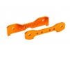 TIE BARS, REAR, 6061-T6 ALU. (ORANGE-ANODIZED) (FITS SLEDGET)